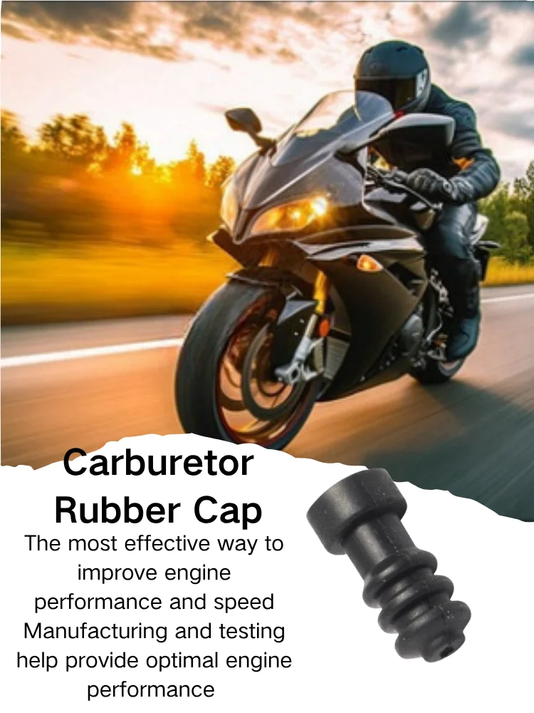 Bouchon en caoutchouc pour carburateur de moto, pour Yamaha majesté 125 250 YP125E YP180E VP300 YP250 YP300 ZY100 JOG100 RS100 RSZ100 100cc