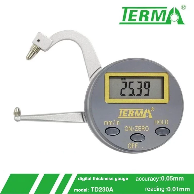 0-25mm Digital Thickness Gauge Digital Jewel Gauge GEM Tools 0-15mm Dial thickness Caliper micrometer Measurement Gauge