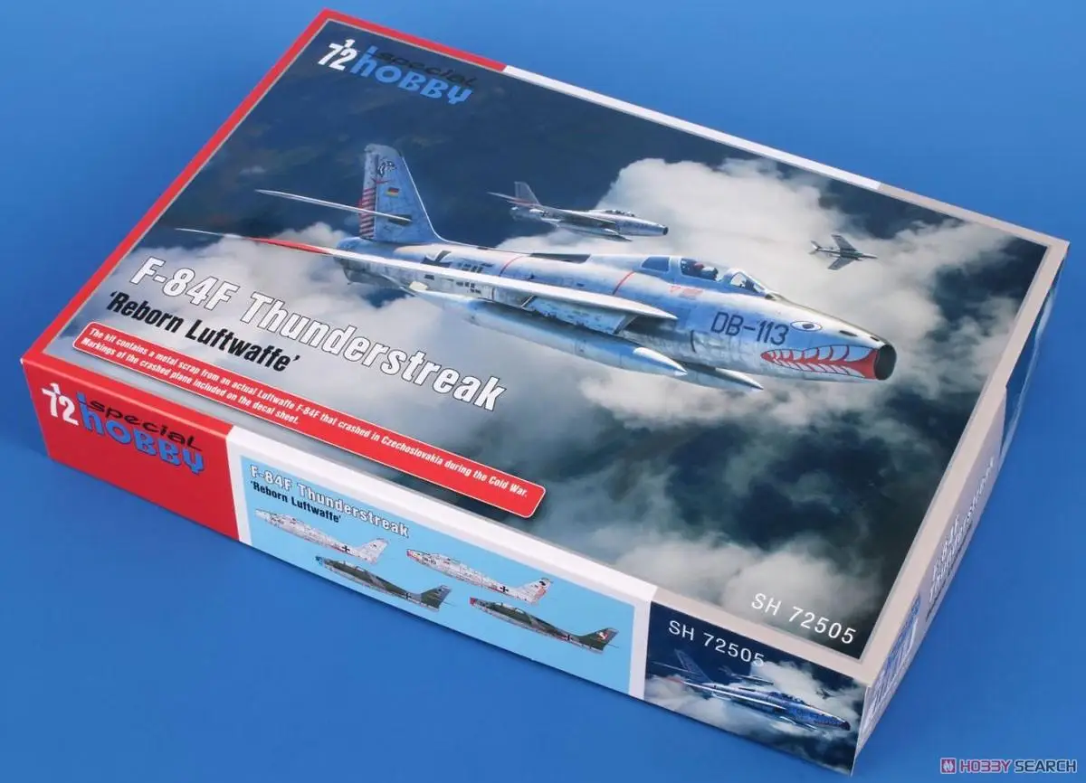 Thunderstreak Reborn Luftwaffe 모델 키트, 특별한 취미, SA72505 1/72 F-84F