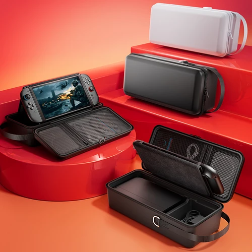 Imagen 2 del producto Estuche de transporte duro para Nintendo Switch 2, bolsa de viaje protectora, bolsa organizadora antiarañazos para accesorios protectores Switch 2