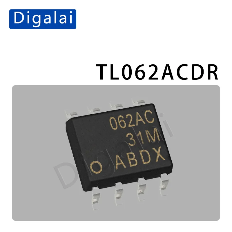 2 Buah Asli TL082ACDR TL032 TL081 TL071 TL052 TL072 TL061 TL062 SOIC8 FET Input Amplifier Operasional Chip 100% Baru