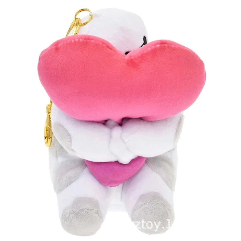 11 سنتيمتر لطيف الكرتون Kawaii بوه الدب دامبو غرزة احتضان الحب أفخم دمية حقيبة سلسلة مفاتيح قلادة لعبة هدية