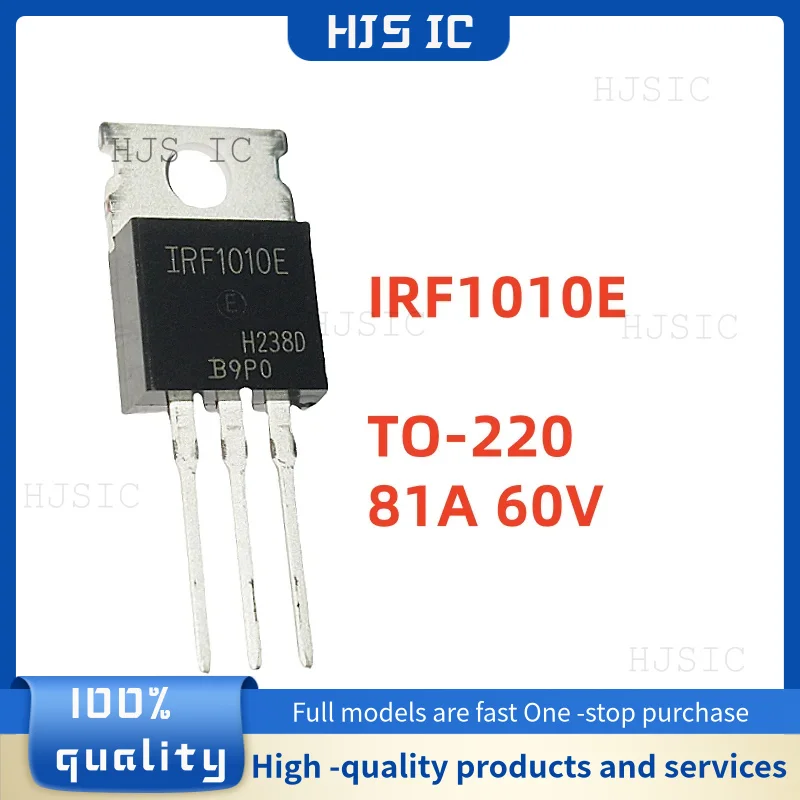 10~20~30PCS NEW 100% quality IRF1010EPBF IRF1010E F1010E IRF1010 TO-220 81A 60V N-channel HEXFET power MOS field effect tube