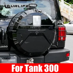 Modification Tailgate Tire Cover Decoration Accessories Spare Tire Cover For Great Wall Tank 300 2022 2023 2024