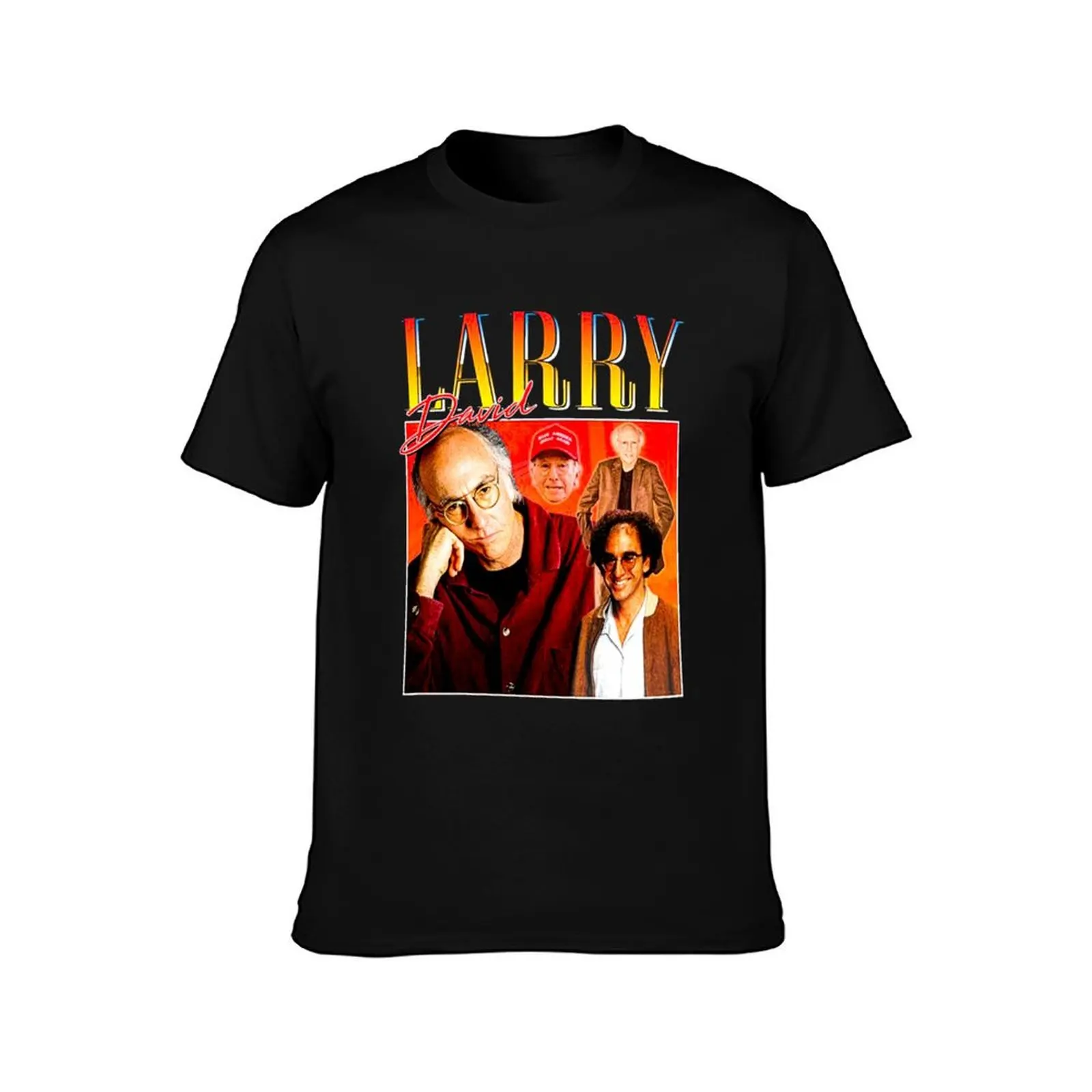 Larry David T-Shirt Basic Simple Design Short Sleeve Shirt T-Shirt