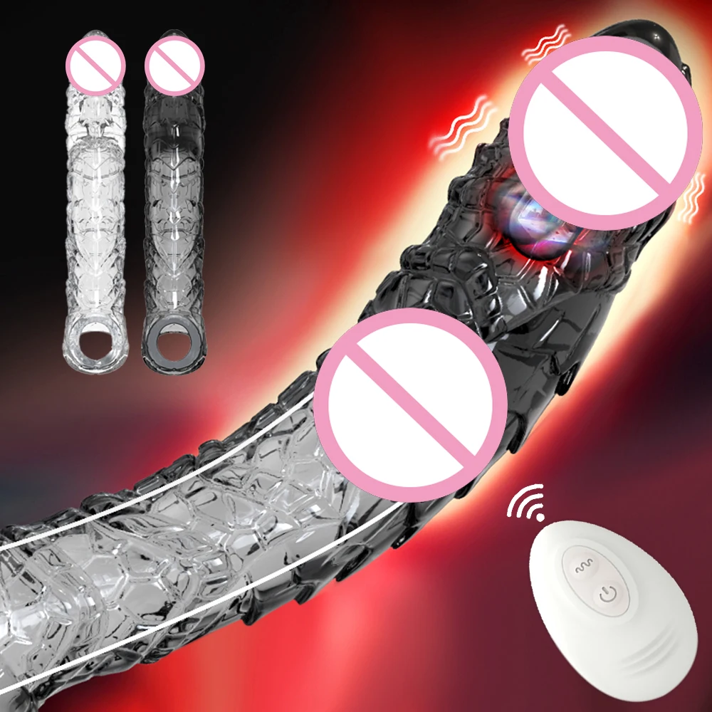 قابلة لإعادة الاستخدام رصاصة هزاز حلقة واضحة خاتم الديك موسع القضيب كم فائقة النعومة المكبر للأزواج تهتز دسار الجنس لعب الرجال