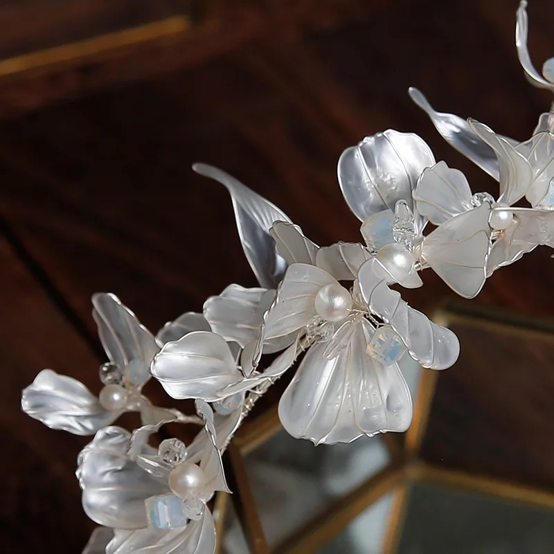 أغطية الرأس الزفاف التصميم الأصلي كريستال مطرز عقال عقدة اكسسوارات الشعر الزفاف