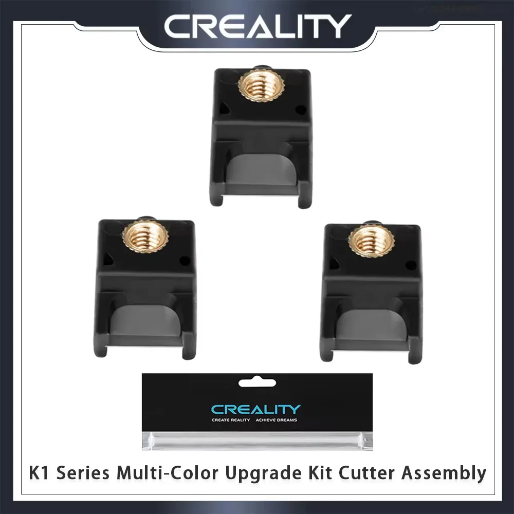

Creality 3Pcs Filament Cutter for CFS Upgrade Kit Fast Cut-off Original for K1 Series Multi-Color Printing Upgrade Kit Cutter