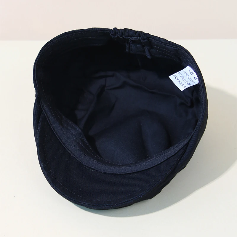 Fashion Baby Boy Hat British Style Baby Beret Hat Solid Color Infant Toddler Newsboy Painter Cap
