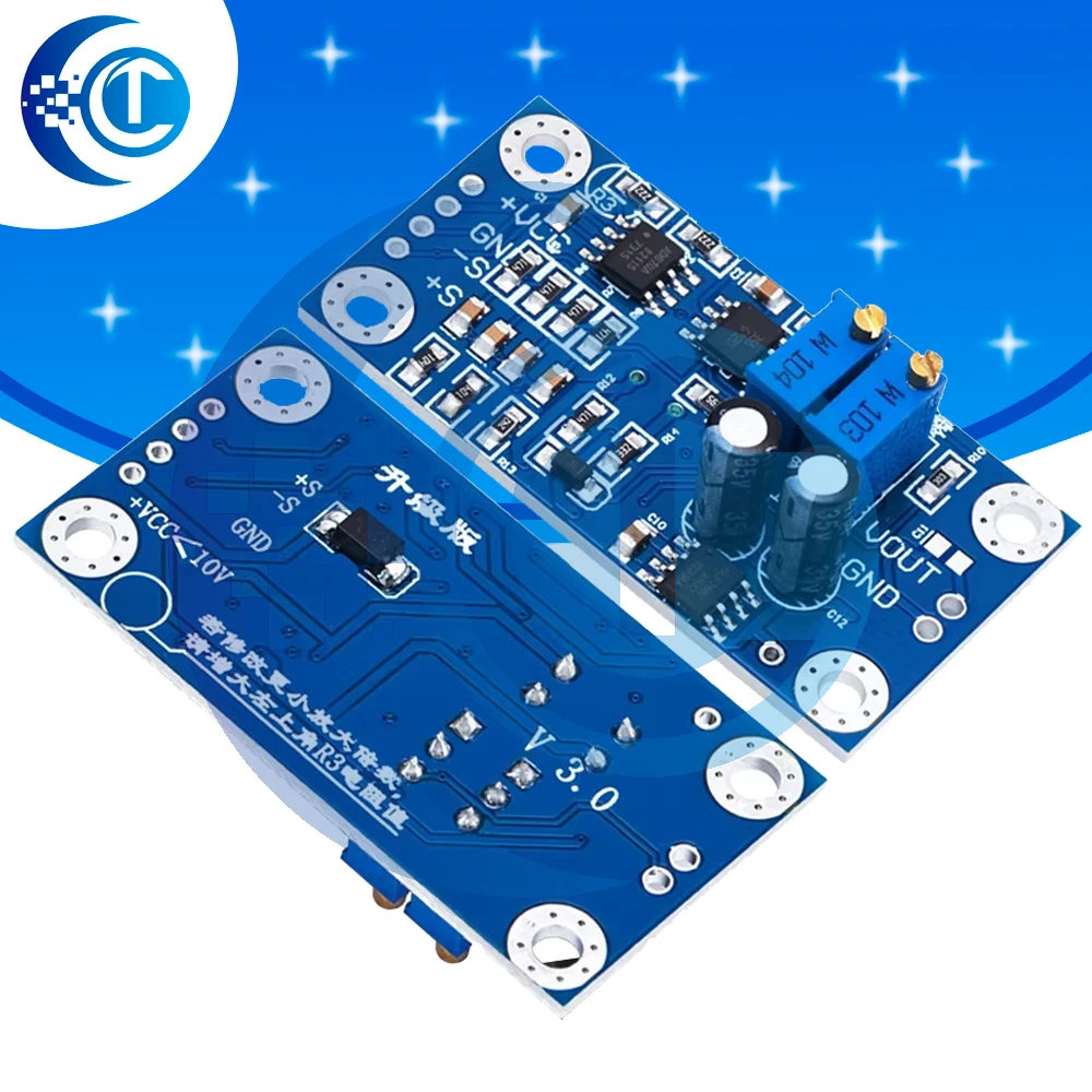 1PCS  AD620 Microvolt MV Voltage Amplifier Signal Instrumentation Module Board 3-12VDC New Arrival