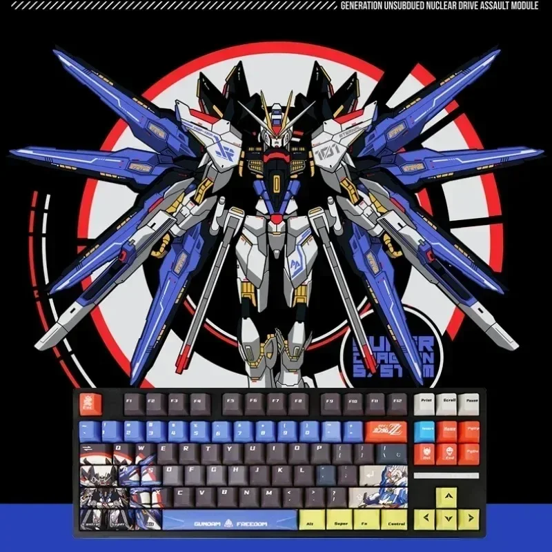 CKC لعبة الرسوم المتحركة موضوع Keycap مخصص خمسة الجوانب الحرارية التسامي PBT مجموعة أغطية المفاتيح للوحة المفاتيح الميكانيكية مفتاح قبعات الصبي هدية