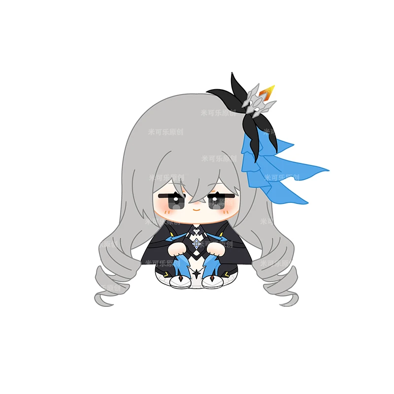 Boneca de Pelúcia Postura Sentada, Jogo, Honkai Impact 3, Raiden Mei, Bronya, Zaychik, Dango Stuffed Toy, Plushie Pendant Toys, Presente, 12cm