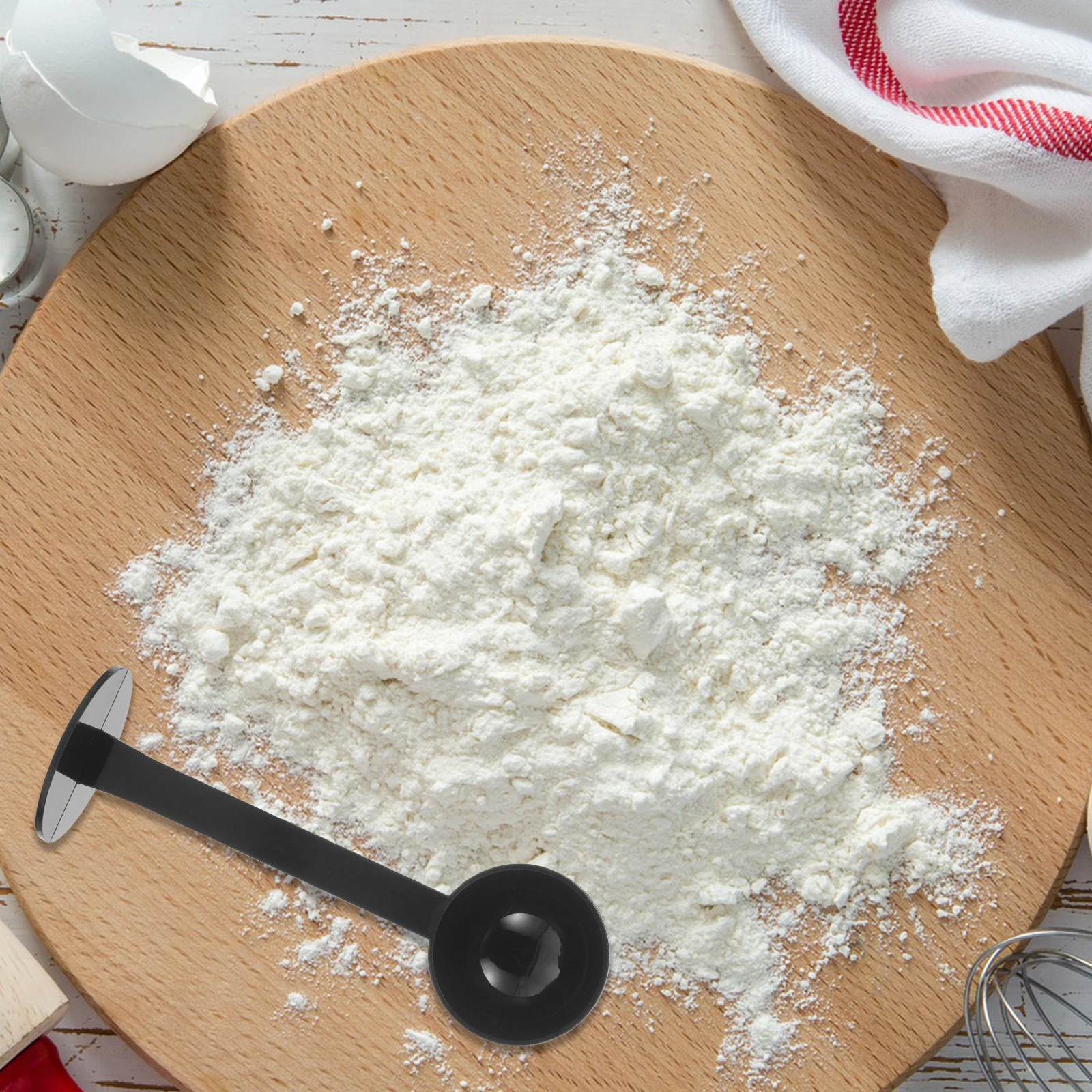 

10g Dual Measuring Spoon Plastic Tamper Stand Long Guarantee Mocha Pot Accessory Coffee Measure Tamper