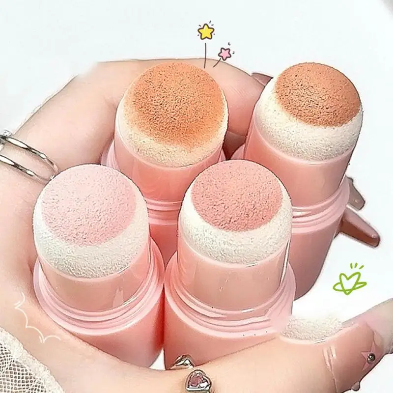 Powder Blusher Stick 2.8g Moisturizing Face Blush Cheek Blush Face Enhancing Makeup Color Matte Blush rouge for Cheeks