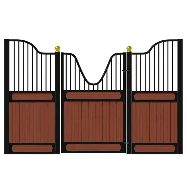 Tigarl Farm Mobile Portable Metal Wooden Design Horse Box Stable Fronts Stall For Sale