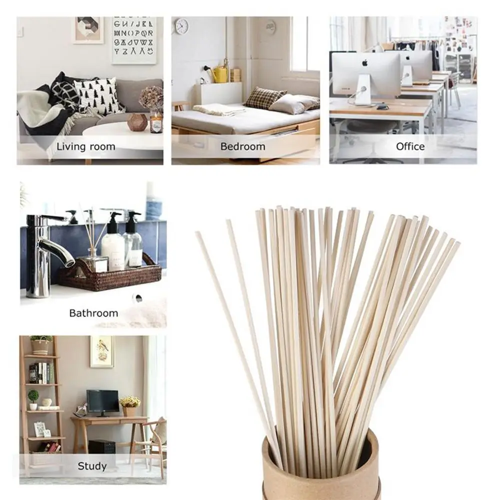 Natural Wedding Decor for Home Fragrance Reed Oil Diffuser Fragrance Diffuser Rattan Reed Sticks