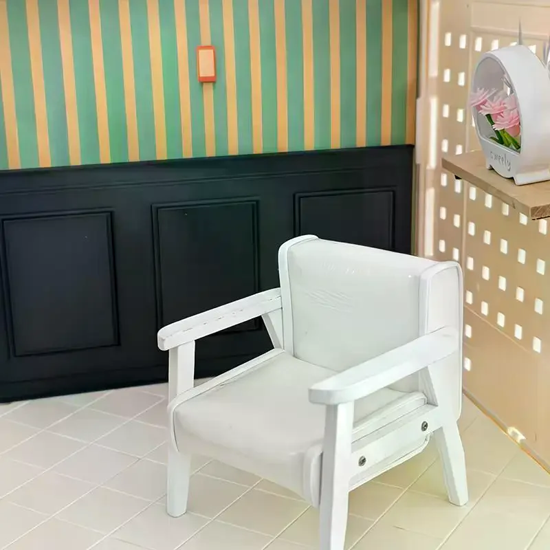 1Pcs Role Play Doll House Accessories Dollhouse Square Wall Skirt Wall Panel For Micro Landscape Window Display