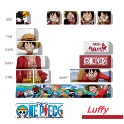 One Piece Keyboard Cap Original Personality Mechanical Keyboard Keys Luffy Zoro Animation Cartoon Unique Decoration Gift