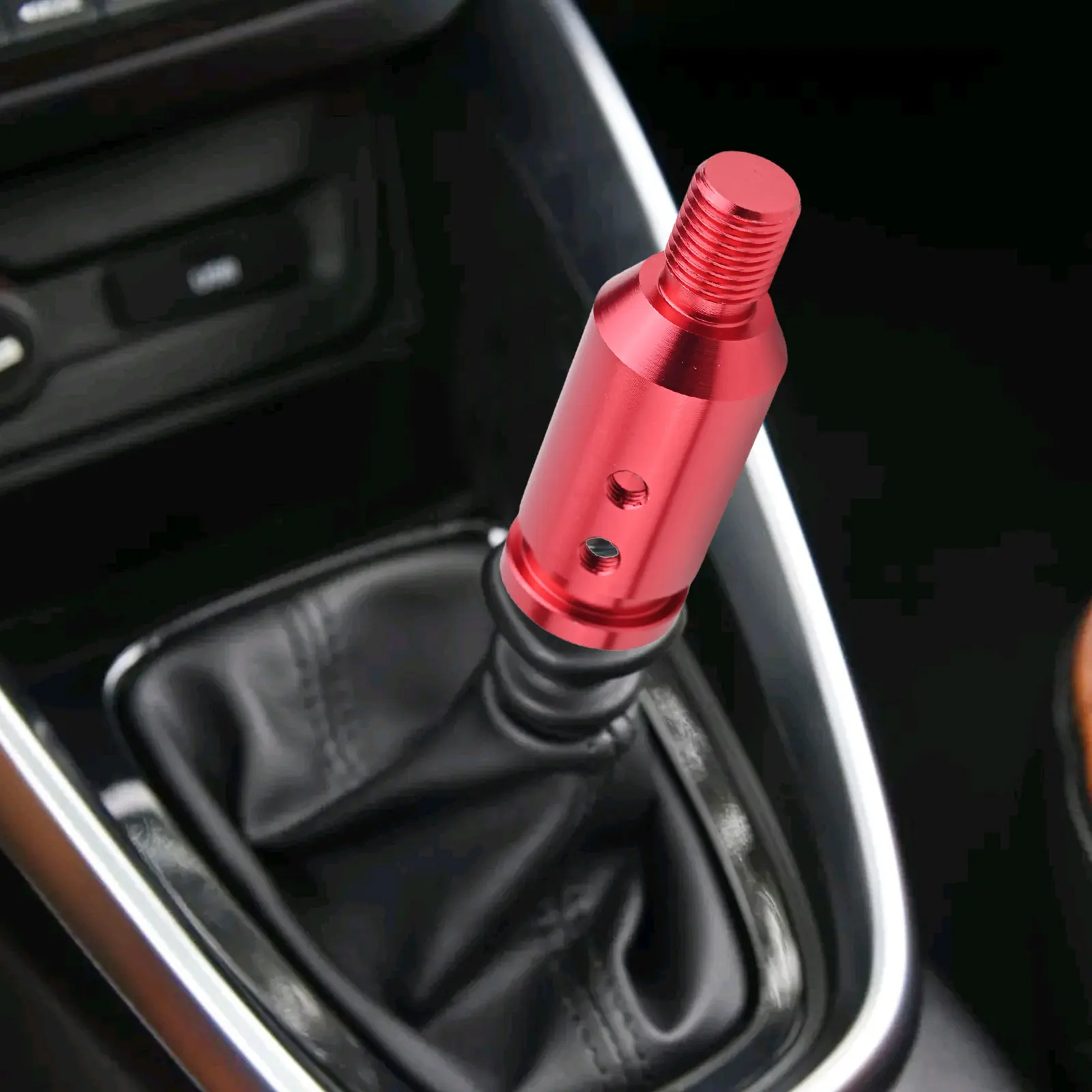 Car Gear Knob Replacement Gear Shift Knob Adapter Durability Exquisite Workmanship High Universality Fitment Driving