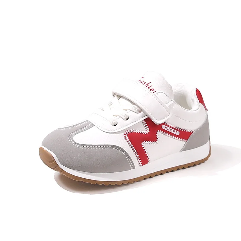 2025 Spring Teenager Kid's Sneakers PU Leather Waterproof Outdoor Tennis Shoes Teenager Girl's Sneakers Kids Sport Shoes