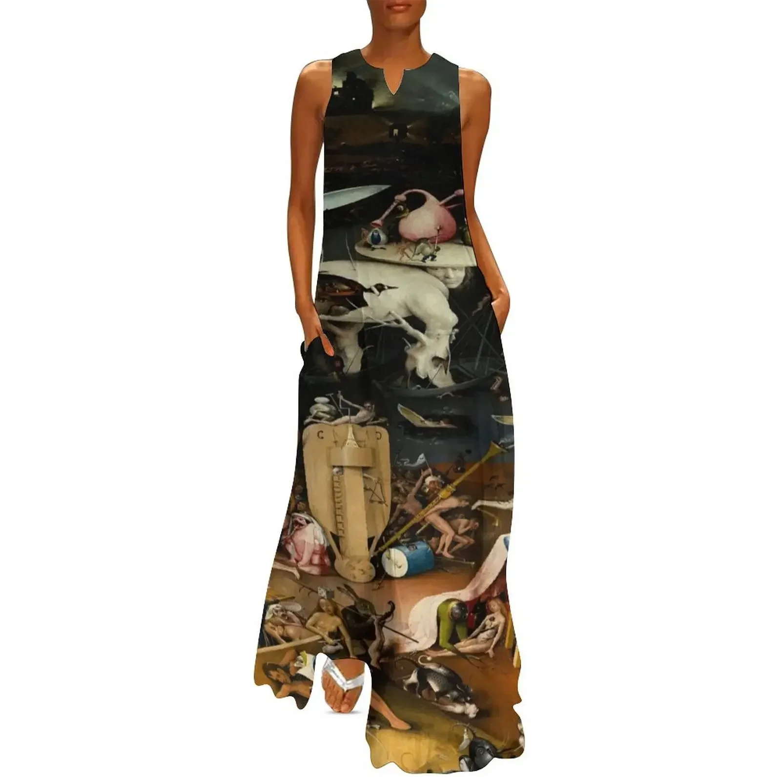 

The Garden Of Earthly Delights-Hieronymus Bosch Long Dress women's fashion dresses fairy dress Women's long dress