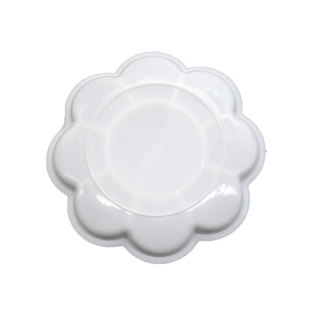 Estudiante Escuela Fácil de limpiar Redondo Hogar Portátil Accesorios Profesionales Principiantes Dibujo Paleta de Colores