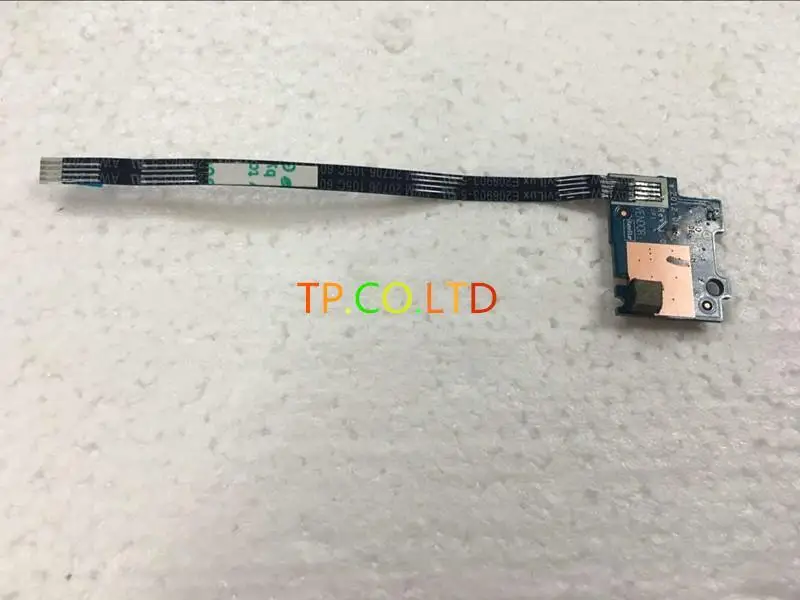 Para Dell 15-3537 3521 15R-5537 15R-5521 Interruptor da placa de botão de alimentação + cabo LS-9101P