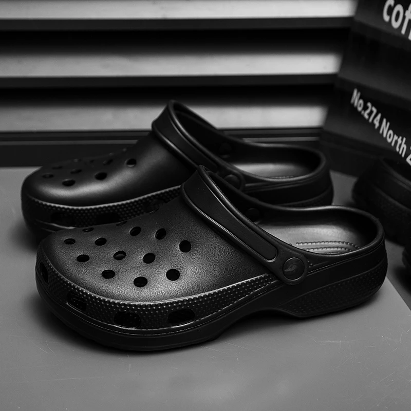 Arch Support Sandals For Men Classic Clogs Slippers Adjustable Garden Clogs Breathable Cozy Home Shoes Men Clogs Sandals