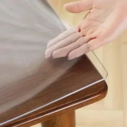 Table Cloth  Dining Table Decoration Accessories  Table Protector Cover Transparent  Manteles De Mesa Rectangular