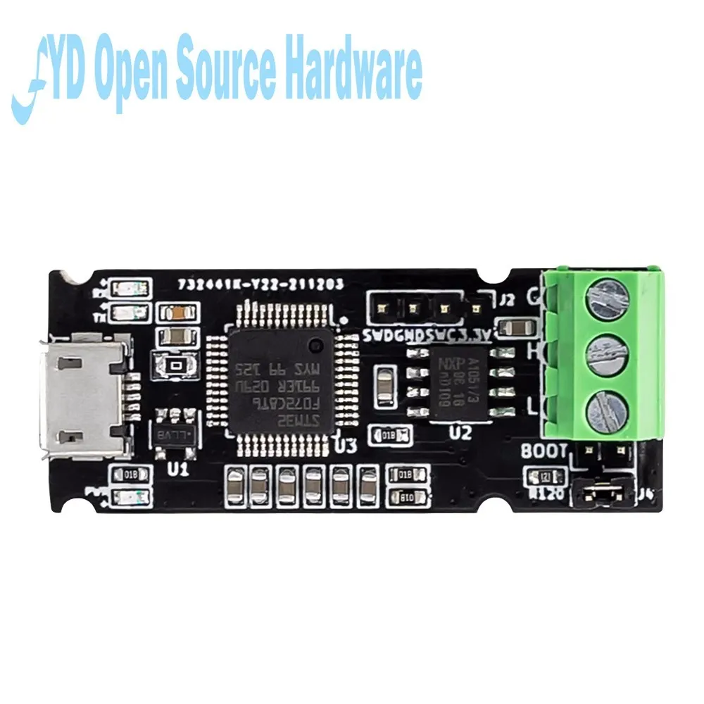 Imagem -05 - Canable Pro Controlador de Dispositivo Usb para Can Transceptor Placa de Fuga Socketcan Módulo Adaptador Pode Escudo de Barramento