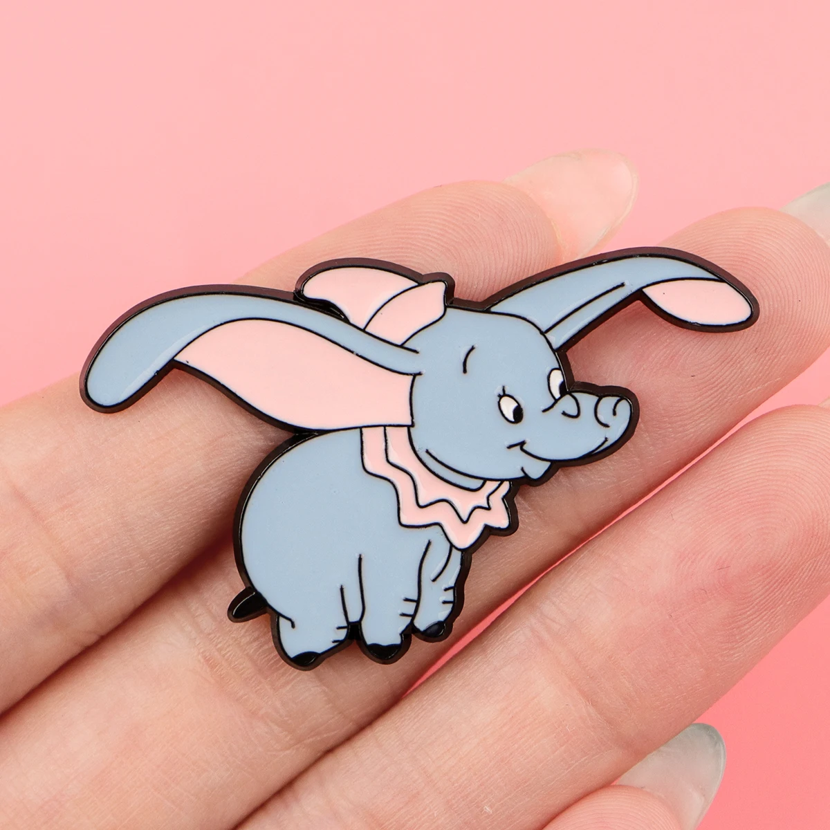

Cute Elephant Enamel Pins Cartoon Animal Brooches Badge Lapel Pin For Backpack Clothes Accessories Kids Jewelry Birthday Gift