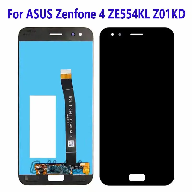 For ASUS ZenFone 4 ZE554KL Z01KDA Z01KD Z01KS LCD Display Touch Screen Digitizer Assembly