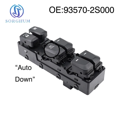 Imagen 1 del producto Sorghum-Regulador de Elevalunas eléctrico para Hyundai IX35 TUCSON 10-15, interruptor de Control, 935702S000 935712S000