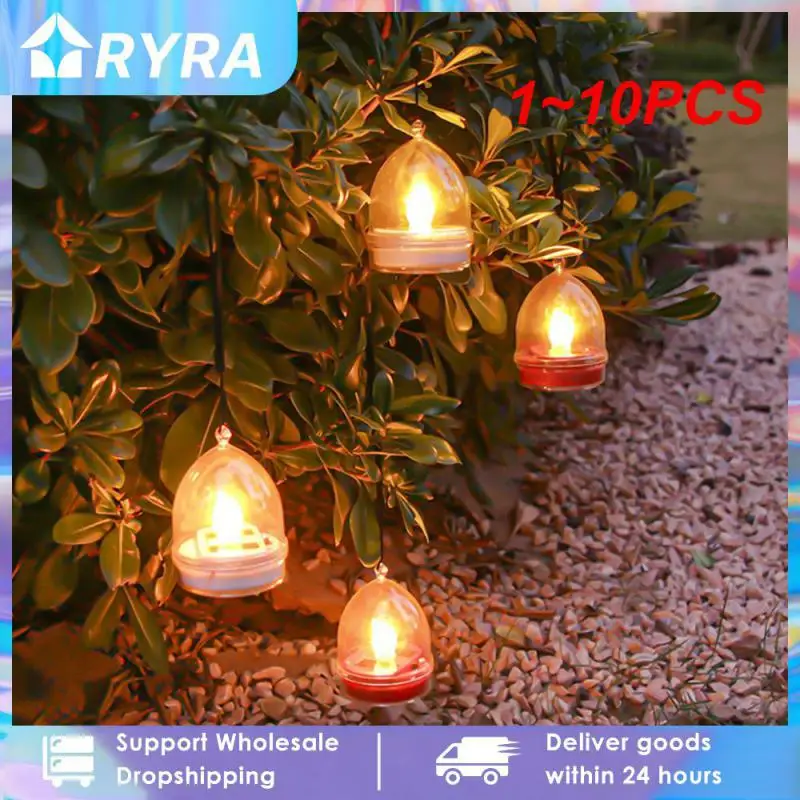 

1~10PCS Waterproof Light Beautiful Multifunction Energy Efficient Lasting Easy Installation Yard Decoration With Solar Lights