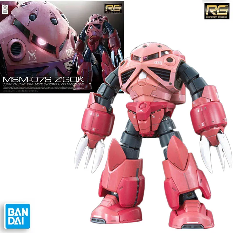Bandai RG16 1/144 MSM-07S Z'GOK Anime Karakter Robot Actie Model Assemblage Speelgoed Jongen Gift