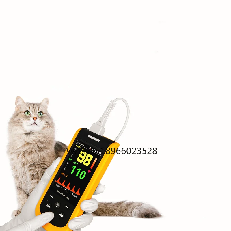 Veterinary Instrument Spo2 Animal Health Veterinary Equipment Animal Use Handheld Pulse Oximet