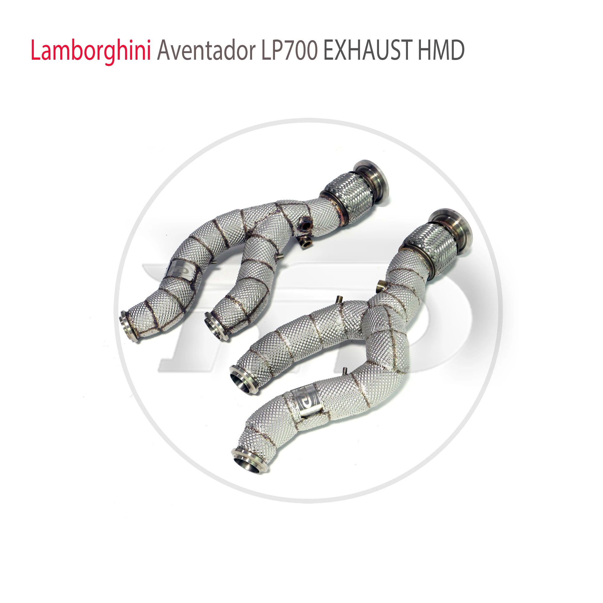 

HMD Exhaust System High Flow Performance Downpipe for Lamborghini Aventador LP700-4 Car Accessories With Catalytic Header