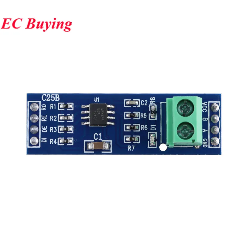 10Pcs/1pc MAX485 Module RS-485 TTL Turn To RS485 MAX485CSA Converter For Arduino Microcontroller MCU Development Accessories