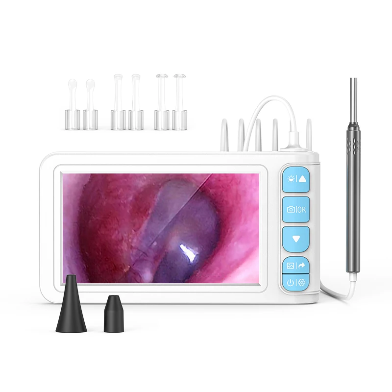 

5 Inch HD IPS Screen Visual Ear Pick electric Ear Cleaners Endoscope Camera With Various Accessories