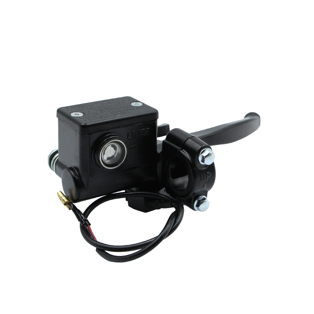 Motorcycle Front Brake Pump Master Cylinder Hydraulic Lever With Parking Lock For Electric ATV Buggy Quad Go Kart Tricycle Parts - view 3