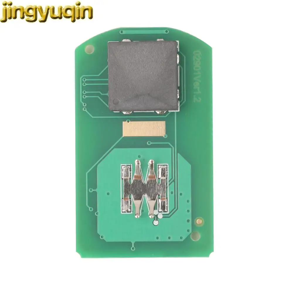 Jingyuqin-Chave Fob remoto para Honda Motorbike, Aftermarket, 2 botões, alarme de motocicleta, ID47, PCF7938, 433MHz