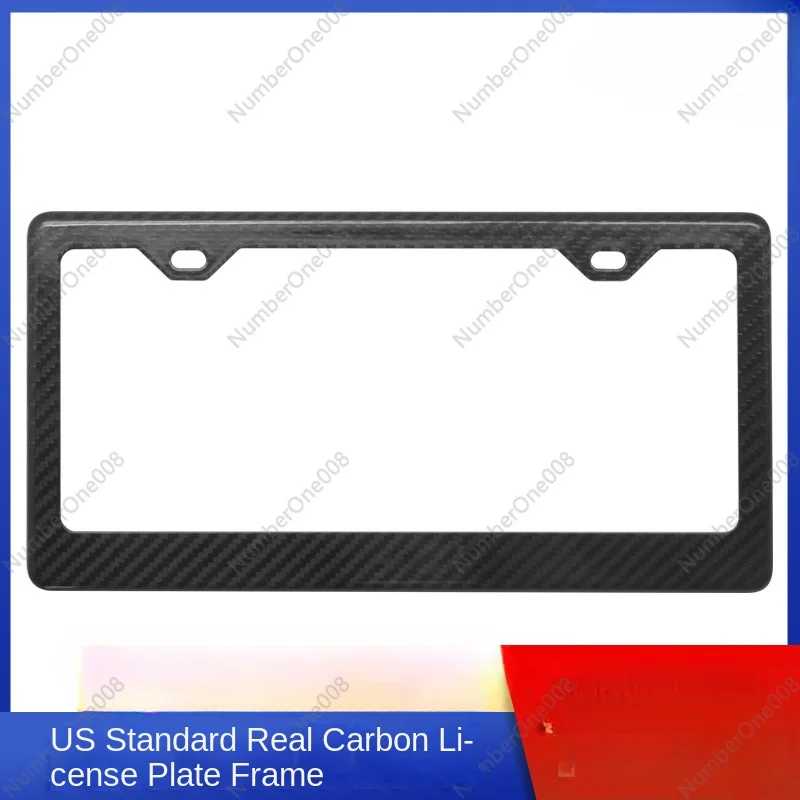 Carbon Fiber License Plate Frame American Standard License Plate Holder American License Plate Frame Support