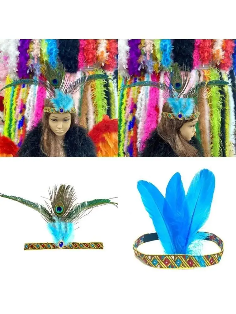 

P9FE Регулируемый размер повязка для волос для выступлений на сцене, повязки на голову, удобный головной убор