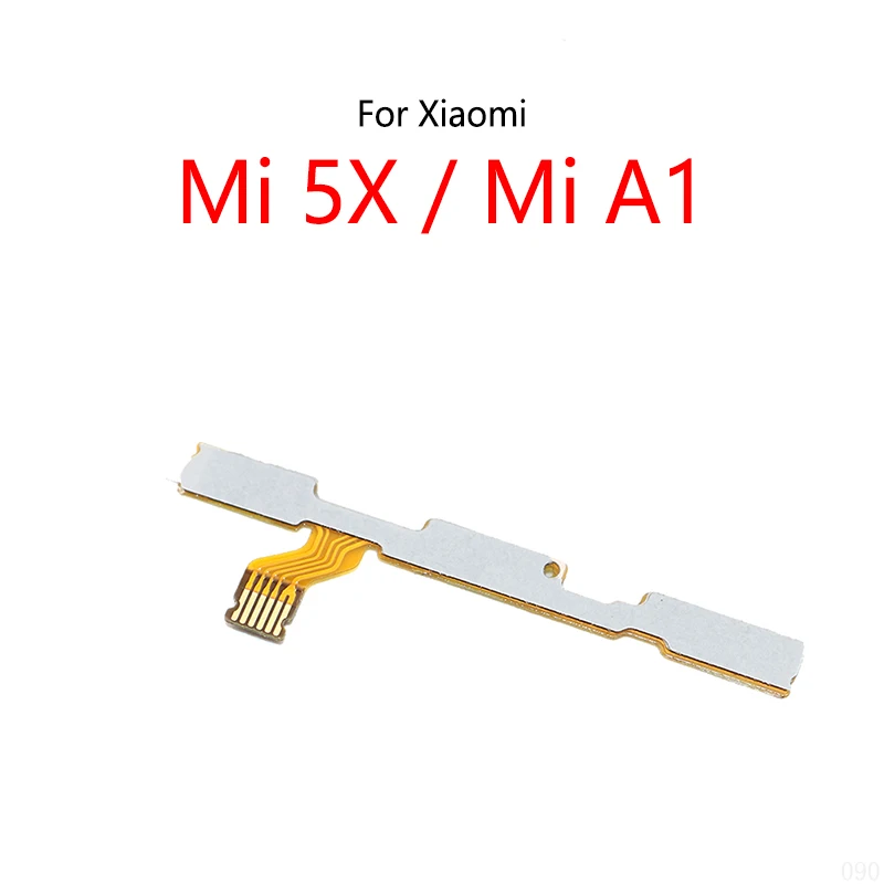 Power Button Switch Volume Mute Button On / Off Flex Cable For Xiaomi Mi 5X / Mi A1