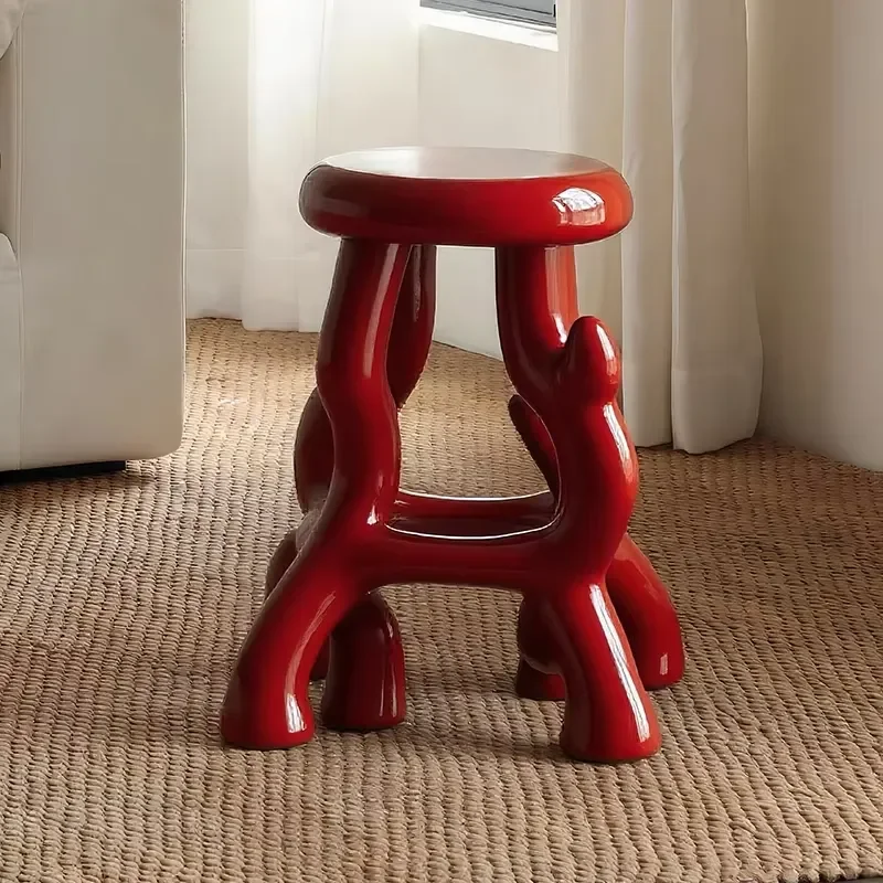 Modern Small Coffee Table with Artistic Design High-End Corner Tree Stump Side Table for Living Room Sofa Home