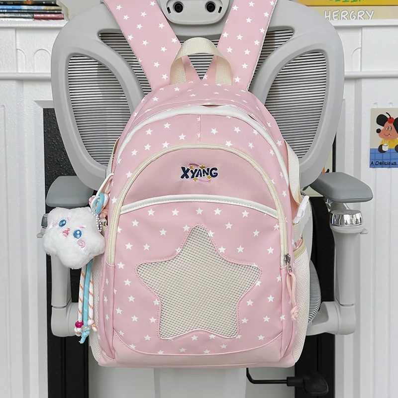 2026 New Cute Transparent Anime Backpack Sweet Dopamine Japanese Style High School Bag Bolso de mujer Женский рюкзак mochila 가방