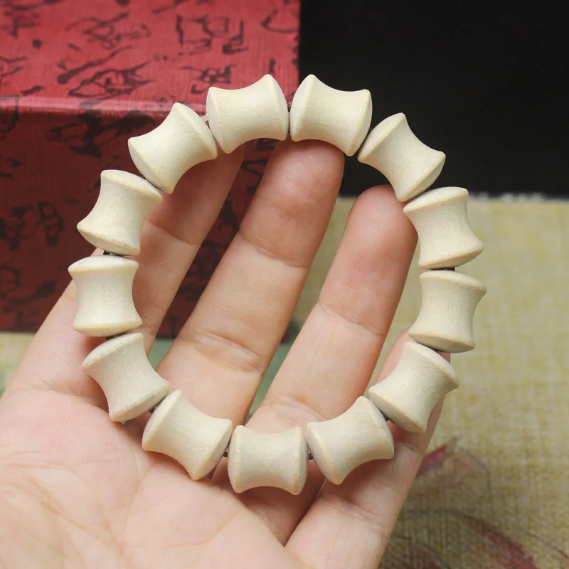 

Браслет из камфорного дерева, бамбуковых бусин, мужские и женские культурные игры, высокая посадка, счастливая ручная веревка, ювелирные изделия, четки из бисера, подарки