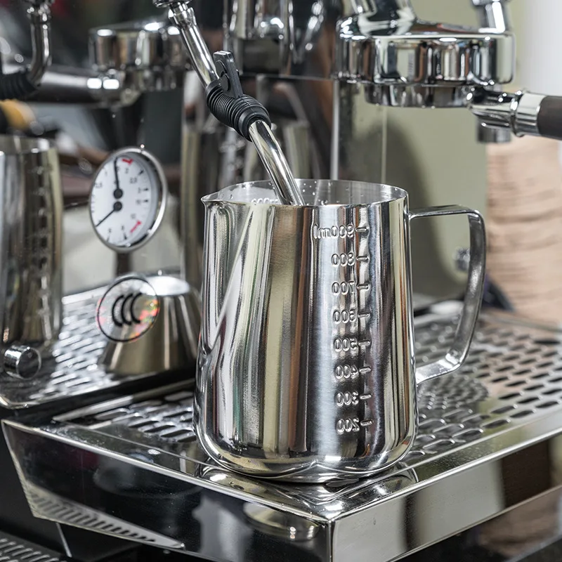 Coffee Milk Frothing Pitcher Jug 304 Stainless Steel Specialized Classic Coffee Maker  Latte Cappuccino Cream Steam Frother Cup