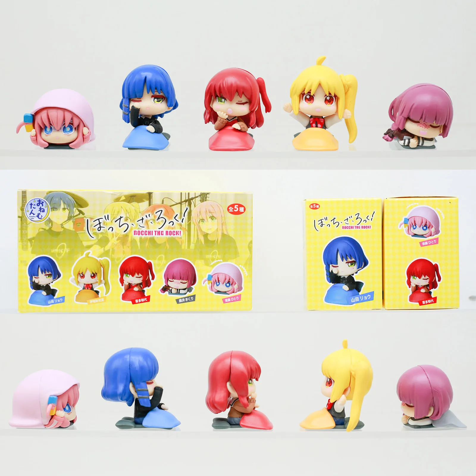 

Японское аниме Bocchi The ROCK слепая коробка игрушка для девочек группа фигурка тайна коллекция-сюрпризов украшение для стола детский подарок на день рождения