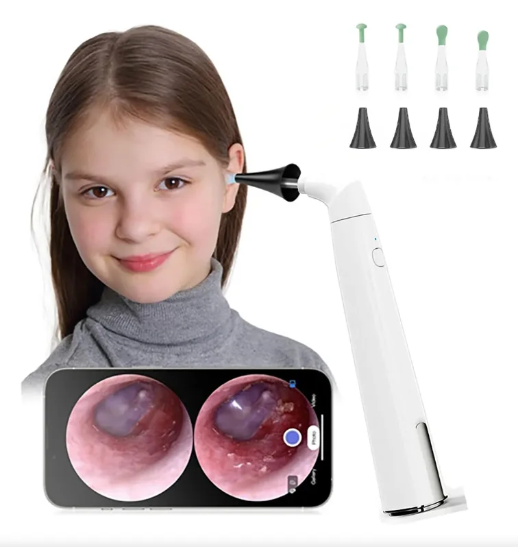 New 1080P Wireless Digital Otoscope Ear Endoscope Camera 3.9mm with 6 LEDs For Kids And Adults Ear Scope Support Android/iPhone
